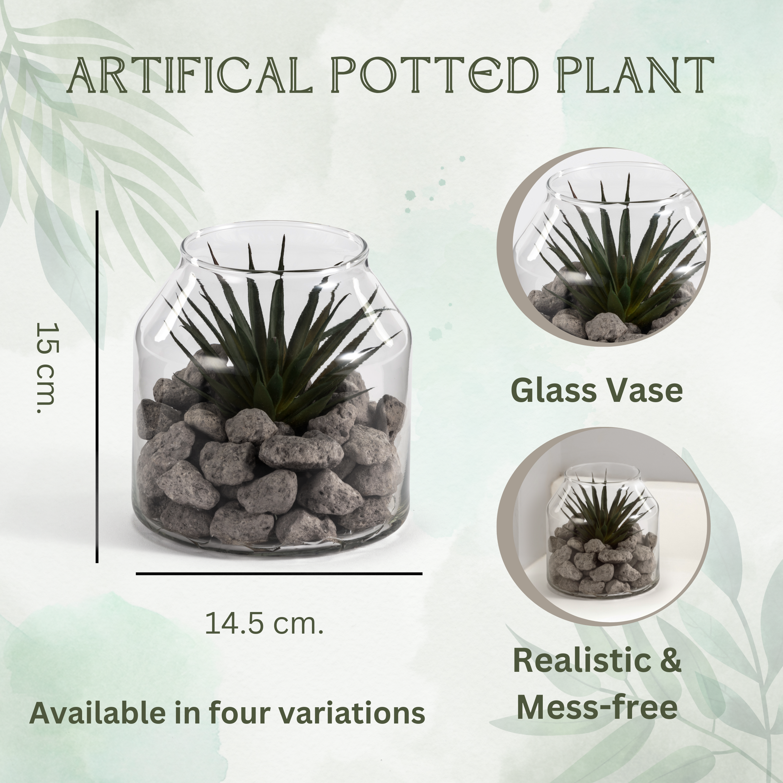 Agave Faux Plant 24 $ decor plastic plants Artificial Plants Sully Innovations Sully Innovations