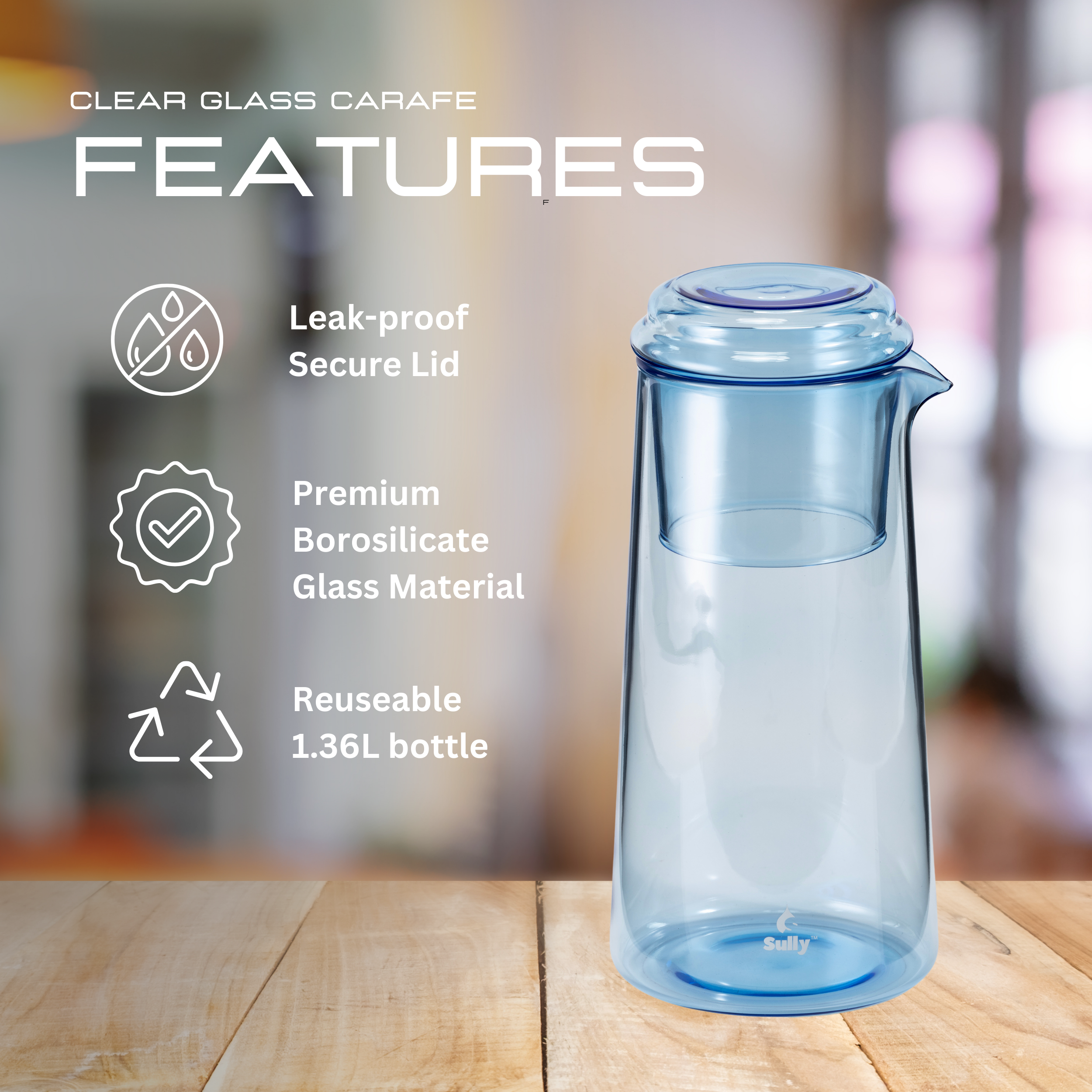 Nova Carafe - 1.36L / 46 fl.oz