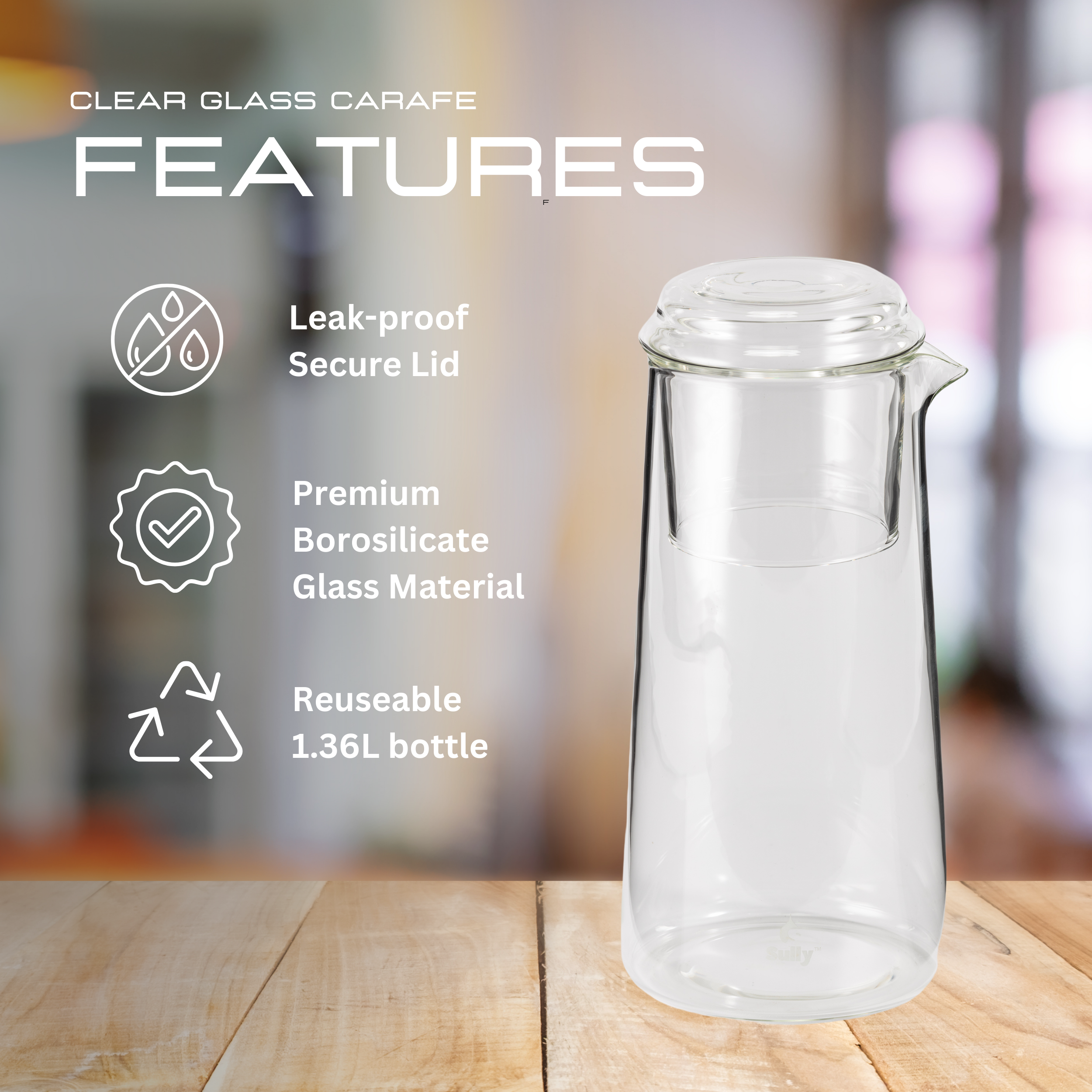 Nova Carafe - 1.36L / 46 fl.oz