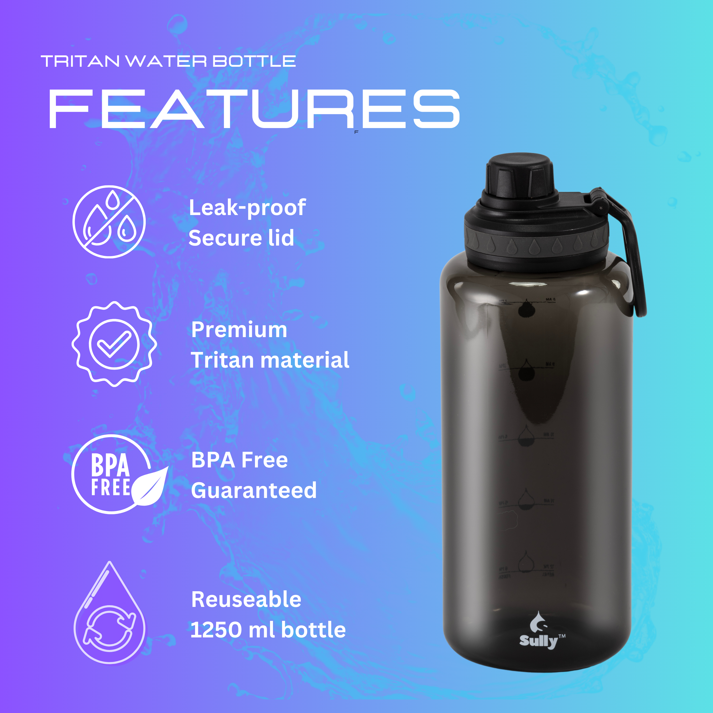 Glades Sport Bottle 1.2L / 40 fl.oz