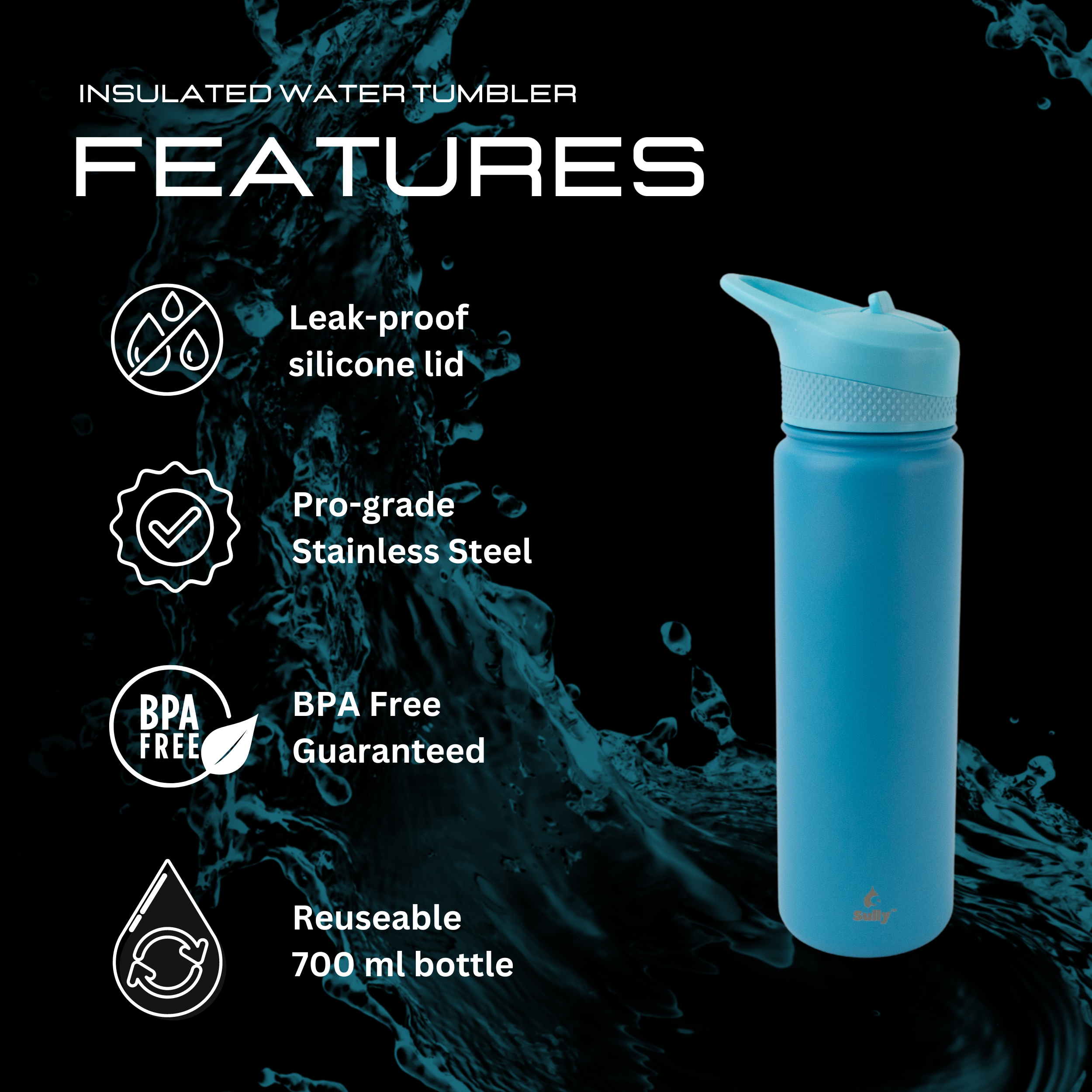 Big Sky Sports Bottle - 700 ML / 23 fl.oz