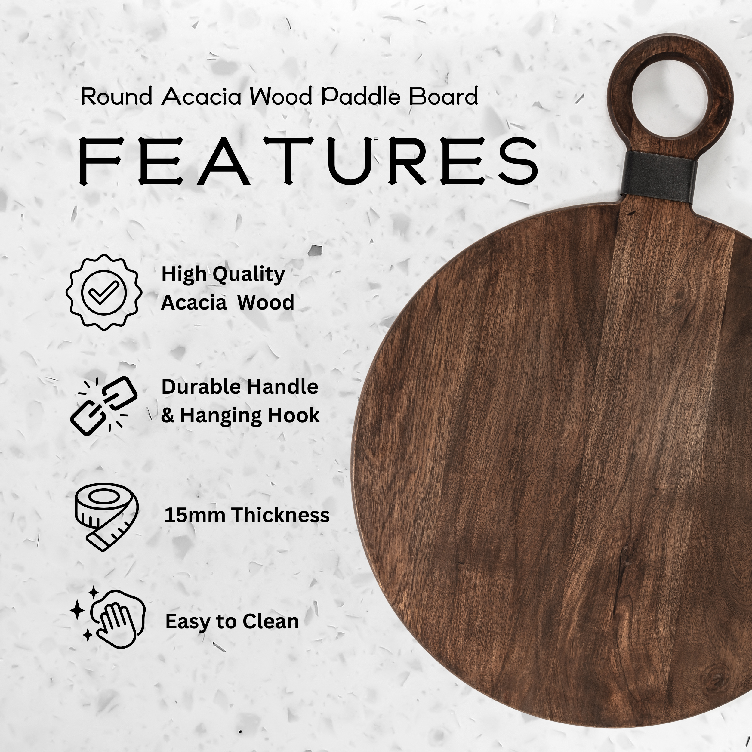 Sully Round Charcuterie Board