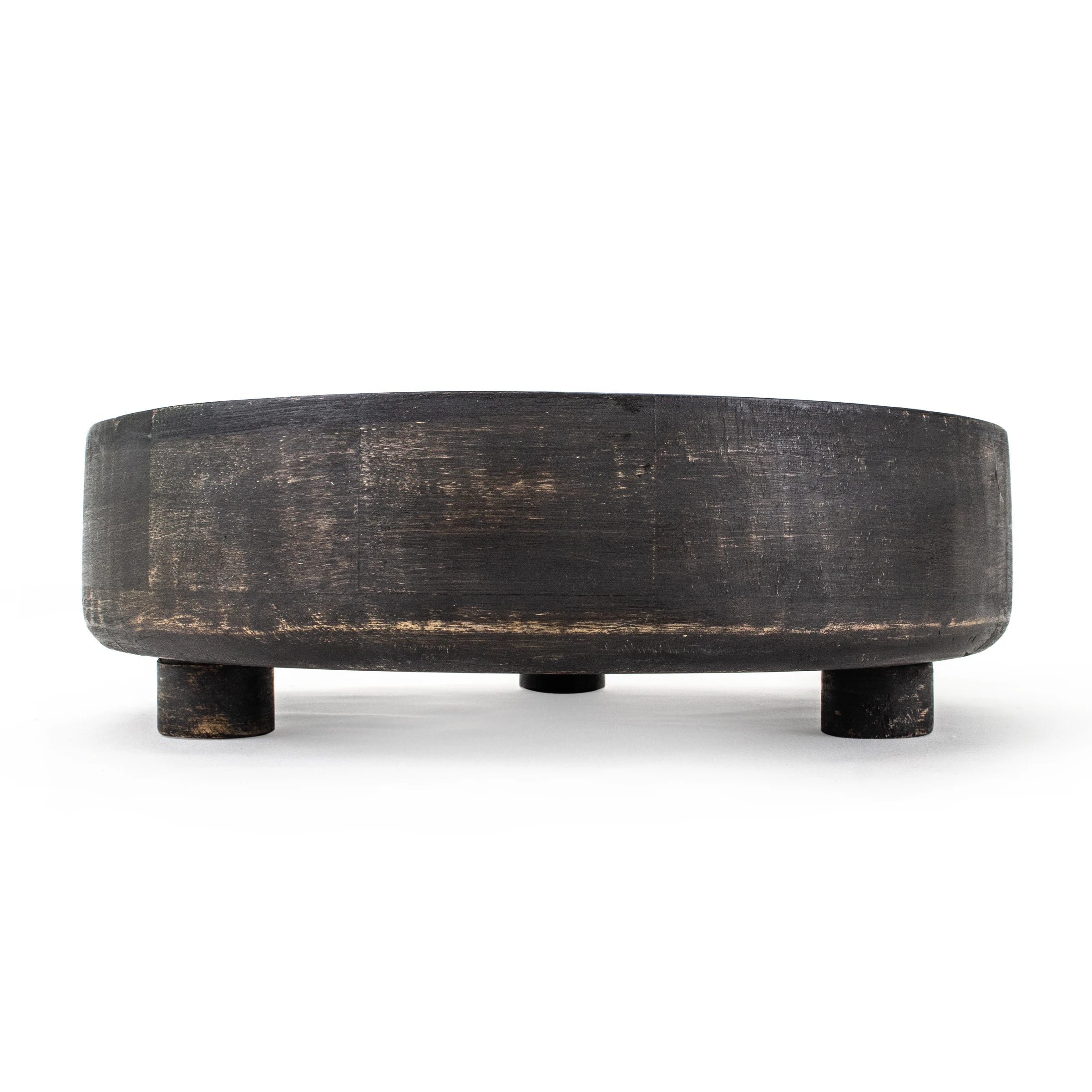 Wooden round Salad bowl