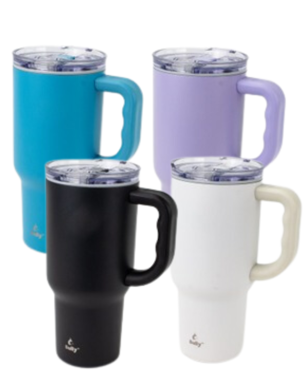 Algonquin Tumbler - 885 ML / 29.9 fl.oz HLHSS-T880B-W 22 $ Travel Tumbler Stainless Steel Hydration Sully Innovations Sully Innovations