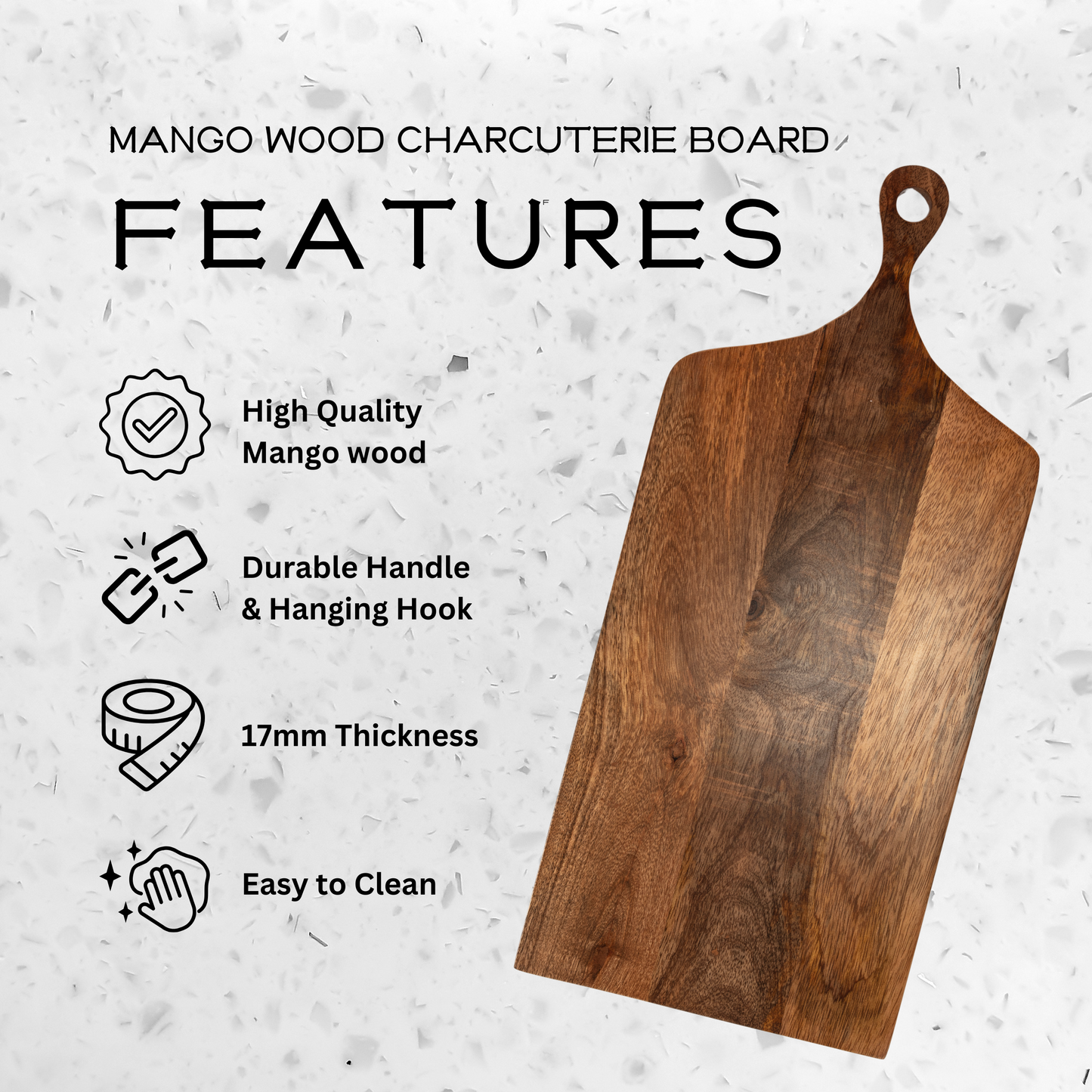 Mango Wood Charcuterie Boards
