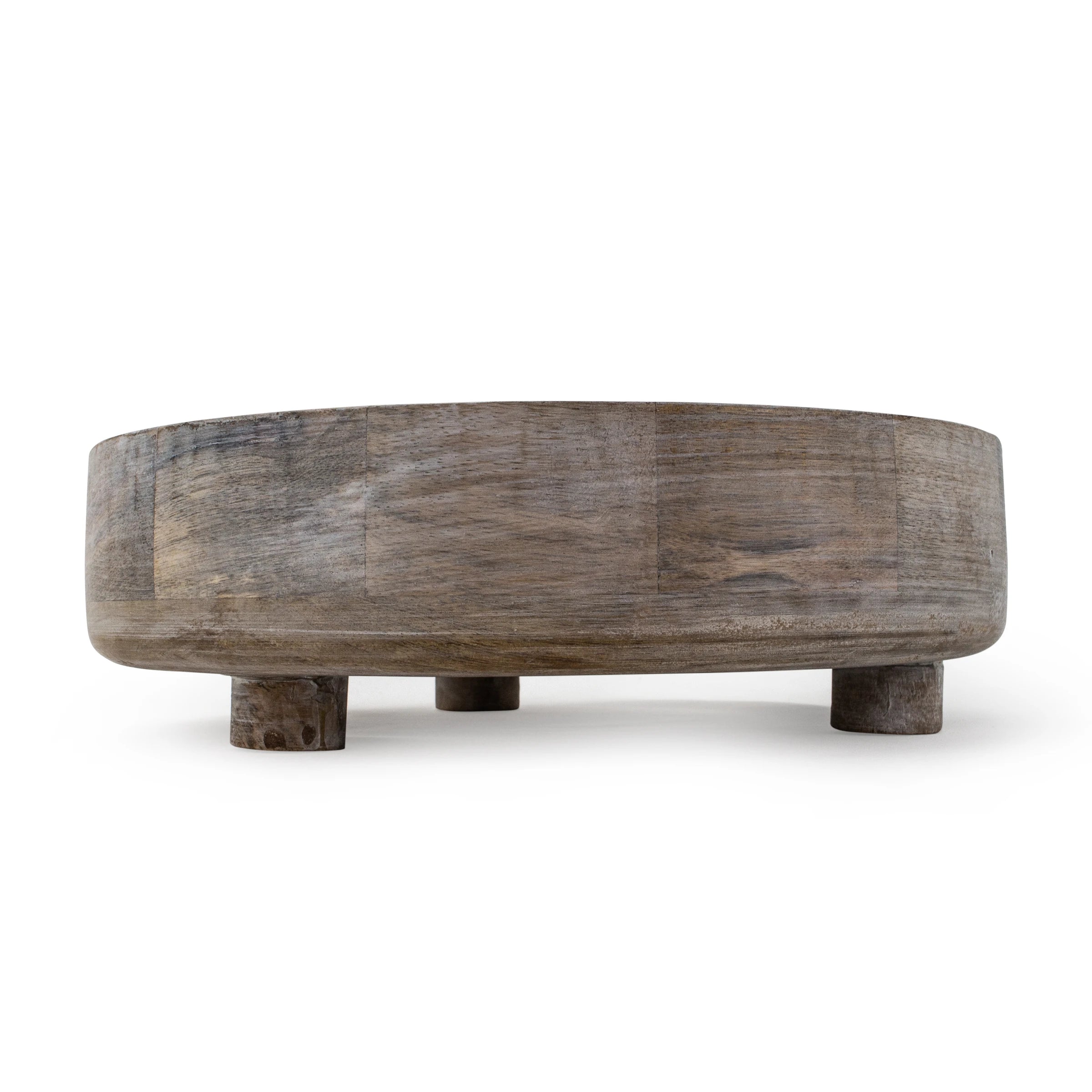 Wooden round Salad bowl