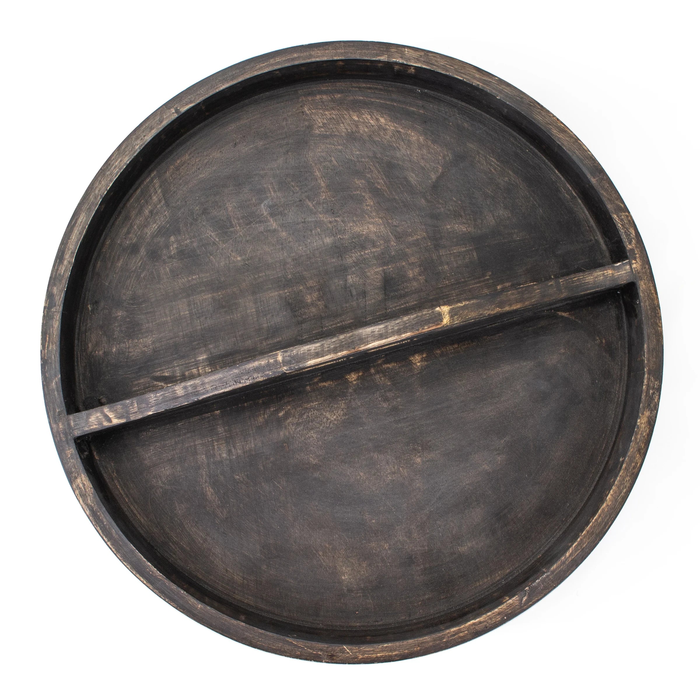 Wooden round lazy susan - Mango Wood