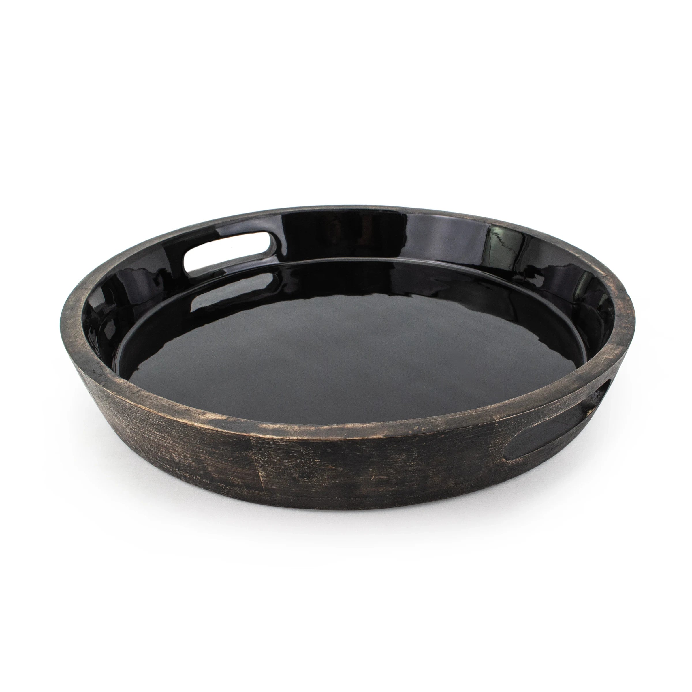 Wooden Round Trays (set of 3)