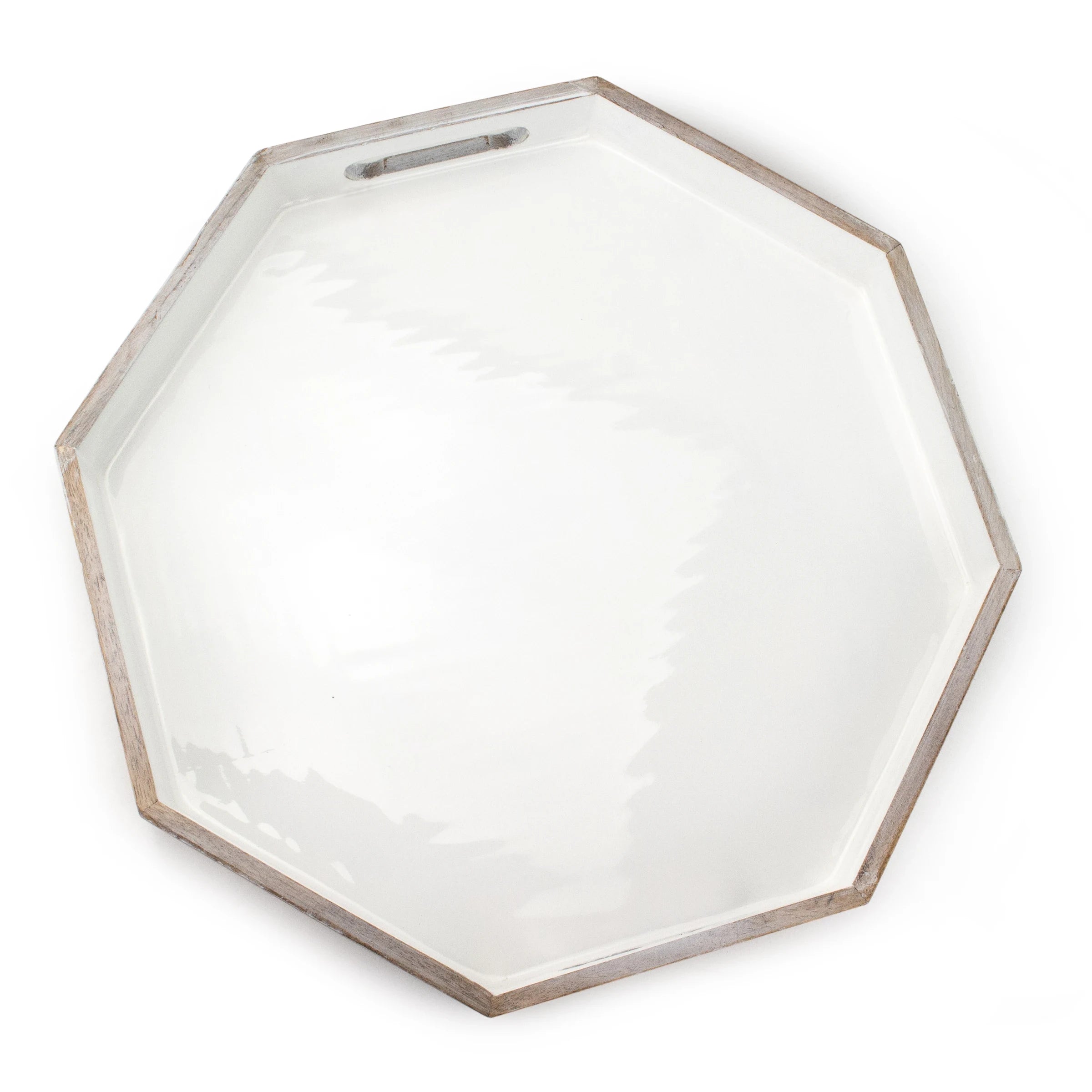 Wooden Octagonal tray(Set of 2)