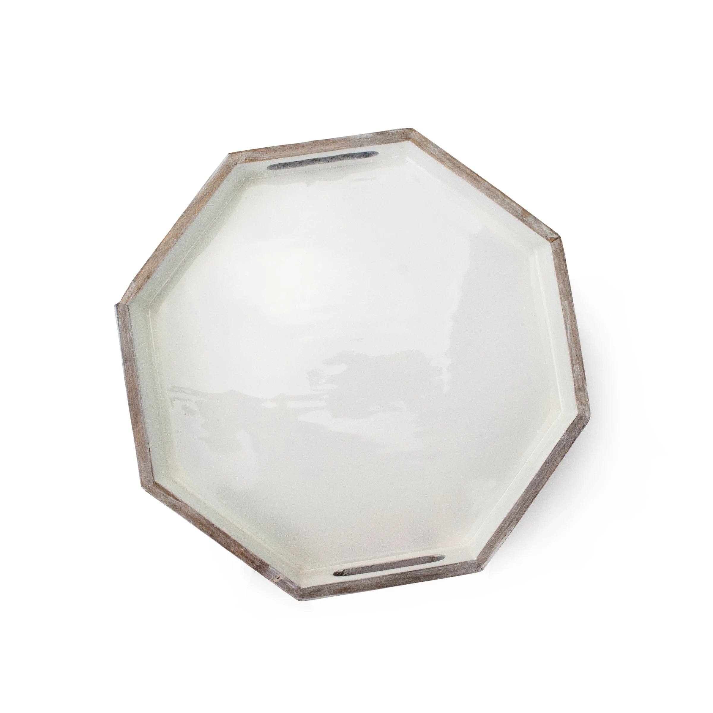 Wooden Octagonal tray(Set of 2)